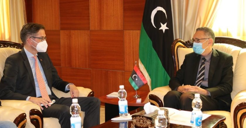 Economy Minister Calls on German Companies to Return to Libya, Contribute to  Rebuilding Efforts