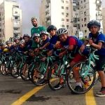 Junior Cyclists in Tripoli Try Their Luck in a Local Competition