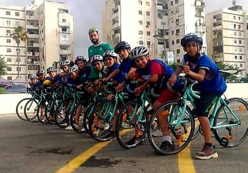 Junior Cyclists in Tripoli Try Their Luck in a Local Competition