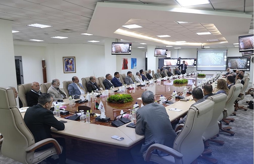 NOC's meeting with Honeywell Co, in Tripoli, 3 April 2023.