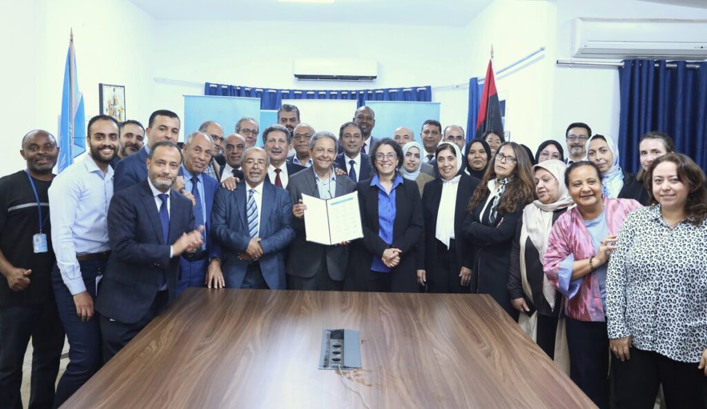 The Advisory Committee (AC) successfully concluded its work and submitted to the UNSMIL, 5 May 2025. (UNSMIL photo)