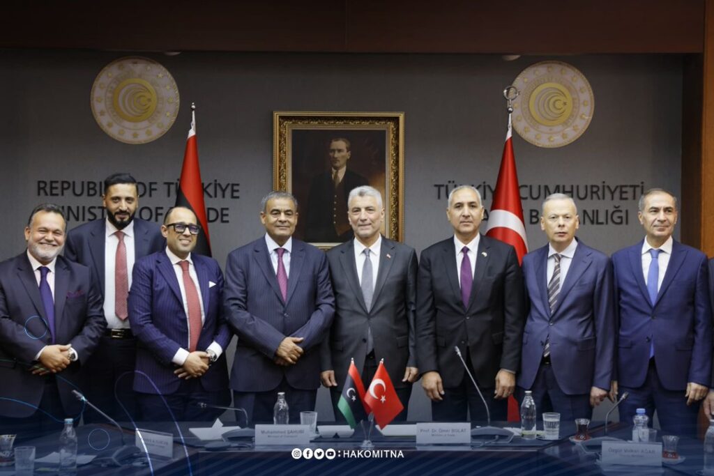 A GNU delegation is in Ankara, Turkey, with senior Turkish officials in talks to settle contracts that go back to before 2011, 19 September 2025. (GNU photo)