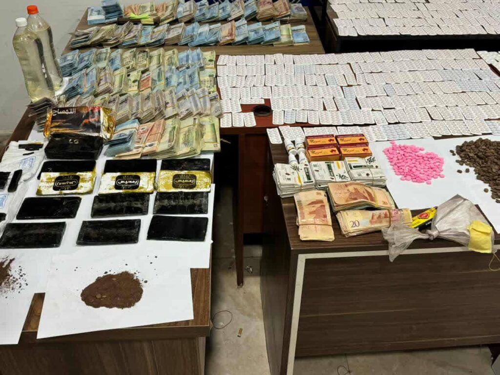 Criminal Investigation Department (CID) and other security and anti-Narcotics authorities are making huge effort to combat drug smuggling and using in Libya, 27 September 2025. (CID photo)