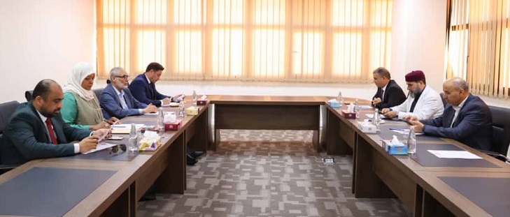 Members of the House of Representatives and the High Council of State meeting in Benghazi and agreed to reinstitute the Election Commission in Libya, 27 September 2025. (Parliament photo)