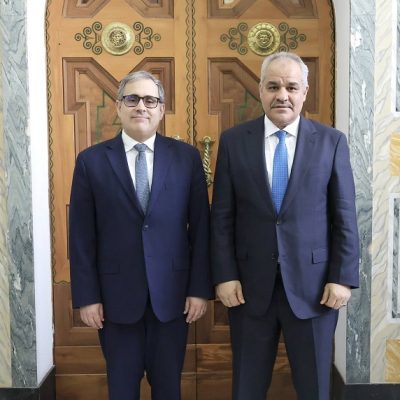 US Chargé d’Affaires Reviews Measures of Economic Measures with CBL’s Governor