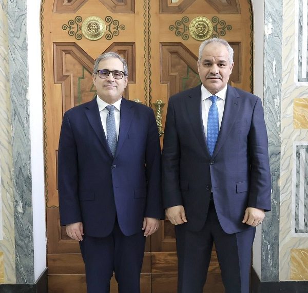 US Chargé d’Affaires Reviews Measures of Economic Measures with CBL’s Governor